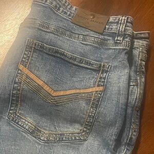 Vintage Washed Cody James Relaxed Blue Men's Jeans